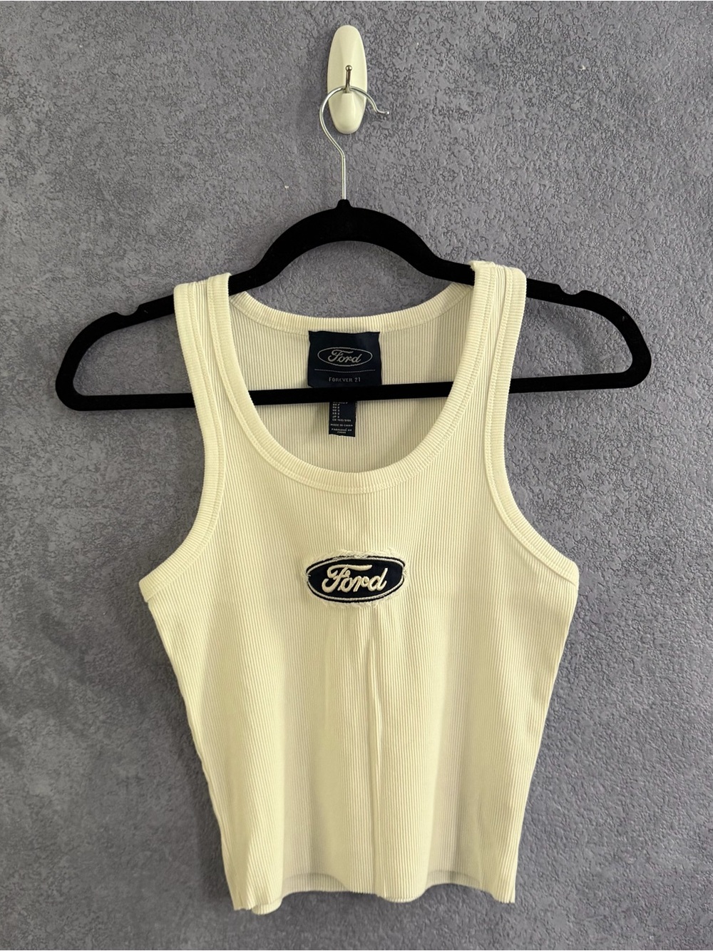 Forever 21 x Ford Tank Top (Used — Excellent) • Size: S